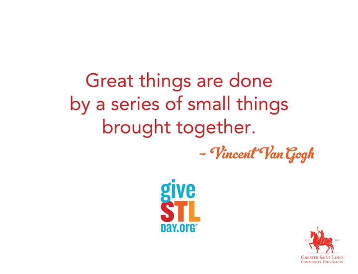 amylabelle's tweet photo. Here we go! @grainforall is matching the first $500 donated to @AnniesHopeSTL!
https://t.co/61DjJhAkRK
#givestlday http://t.co/UxB4v8YhCS
