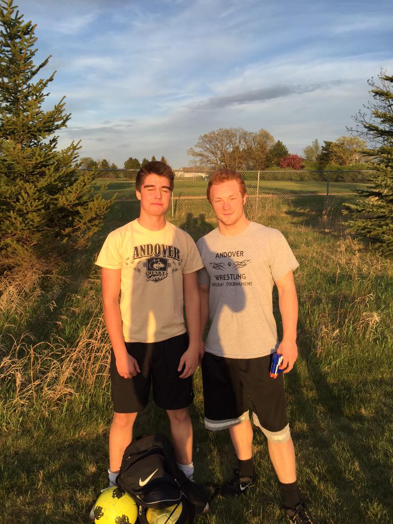 JakeGeier's tweet photo. @AndoverNerf2015 @ZSteckman & I with the double kill #indatrees #TeamAnonymous http://t.co/w7tEL1kl7k