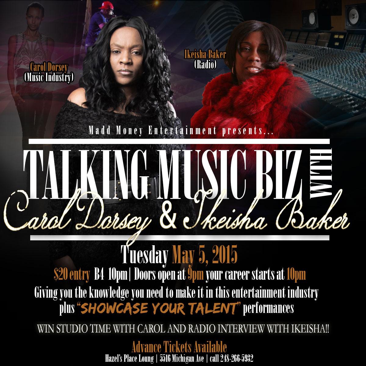 caroldorseyceo's tweet photo. ATTENTION ARTISTS! 2MORROW. DOORS OPEN @9PM SHARP. SIGN UP EARLY 248-266-5932 OPPORTUNITIES COME SO TAKE ADVANTAGE http://t.co/EKr5Po1eoQ