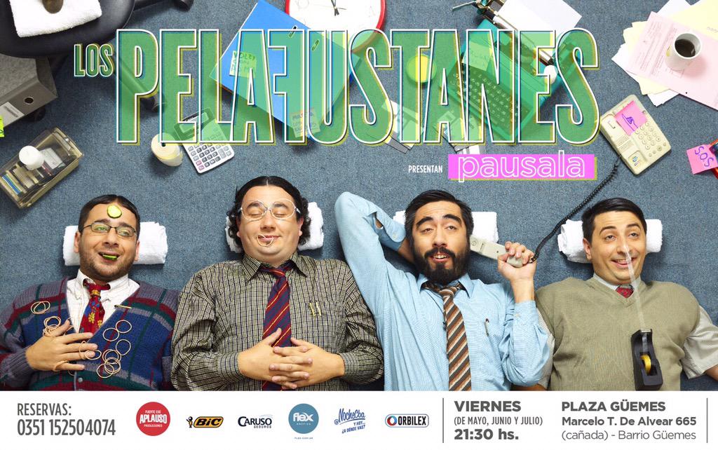 VIERNES! // PLAZA GUEMES // LOS PELAFUSTANES presentan "PAUSALA" Cto: $130 Rvas: 351-152504074