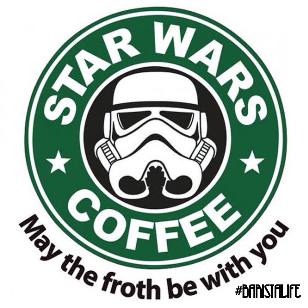 May the Froth be with you #BaristaLife