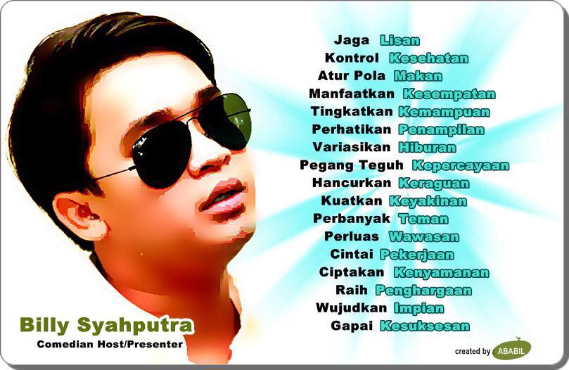 All the best for Billy Syahputra @abangbily #MakVeraAtSelebOnNewsMNCTV