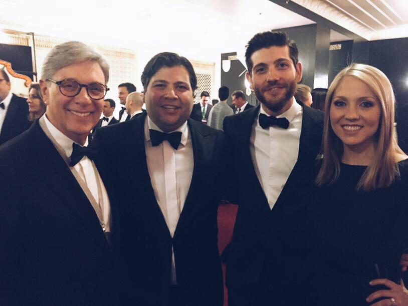 RJMelman's tweet photo. I’m so very proud tonight. Congrats, Dad. @jerrodmelman @mollymelman @BeardFoundation #JBFA http://t.co/zY8dsiGaYR