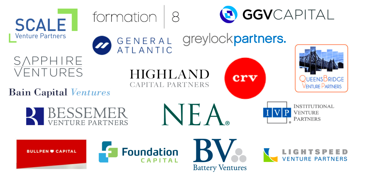 Just some of the 50+ funds that will be hosting office hours over the coming two days <a href="/CollisionHQ/">Collision Conf</a>