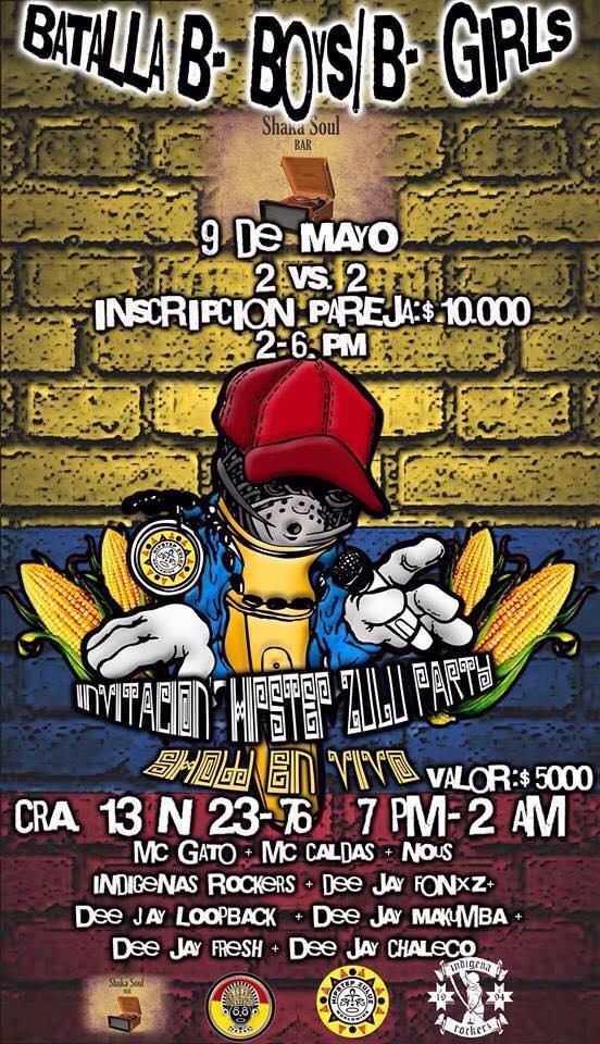 breakdanceDC's tweet photo. 9 de mayo cr 13 cll 23 - 76 #Bogota  batalla #bboys #bgirls batalla 2x2 http://t.co/UZD7O5QQdR
