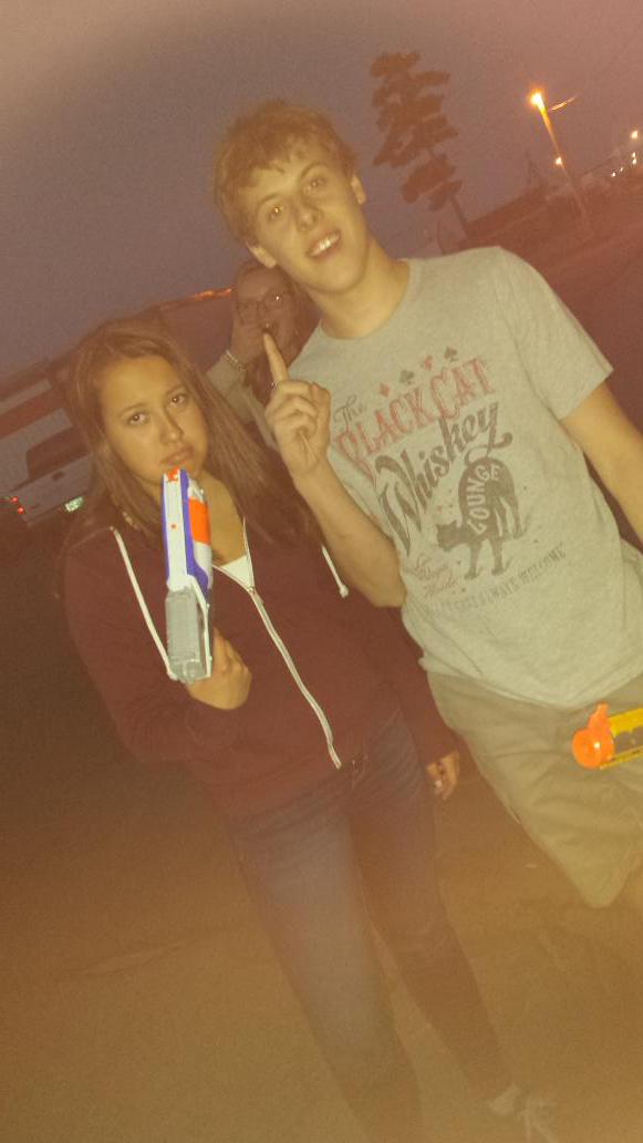ajwebbs's tweet photo. @christinakvamme @grhsnerf mark another one down for 21 nerf street! http://t.co/UcTRuqHcjw