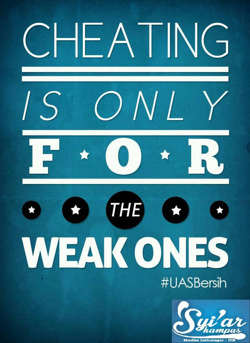 minggu ini hingga minggu depan merupakan periode UAS di kampus ITB, maka dari itu kita sukseskan bersama UAS ini