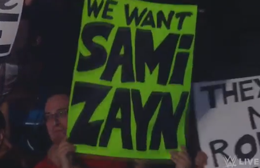 WWE's tweet photo. You want him? YOU GOT HIM!!!
@iLikeSamiZayn vs @JohnCena for the #USTitle!! 
#RAW   @WWENXT http://t.co/AzwaSZJqZ8