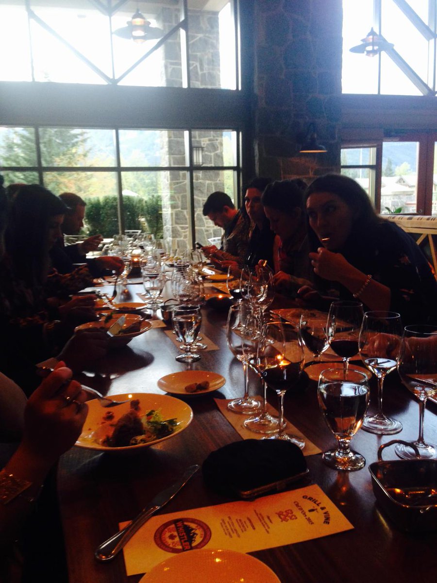 StephenBaumberg's tweet photo. Appies are served @Grill_Vine @WhistlerLCD amazing http://t.co/clqwHYFWIK
