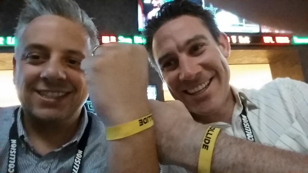 stagestreamtv's tweet photo. Stagestream ready to role at #CollisionConf http://t.co/IfQH0yDiK9