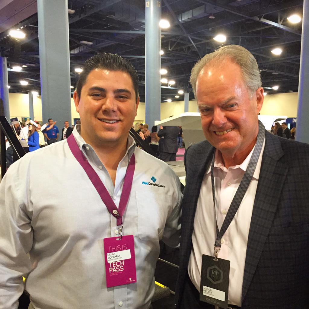 Geno Roefaro (@geno) on Twitter photo #emerge15 with my buddy Manny Medina. Founder of Terremark and eMerge #CNBC <a href="/webdevelop/">WebDevelop .com</a> #emerge15 with my buddy Manny Medina. Founder of Terremark and eMerge #CNBC <a href="/webdevelop/">WebDevelop .com</a>