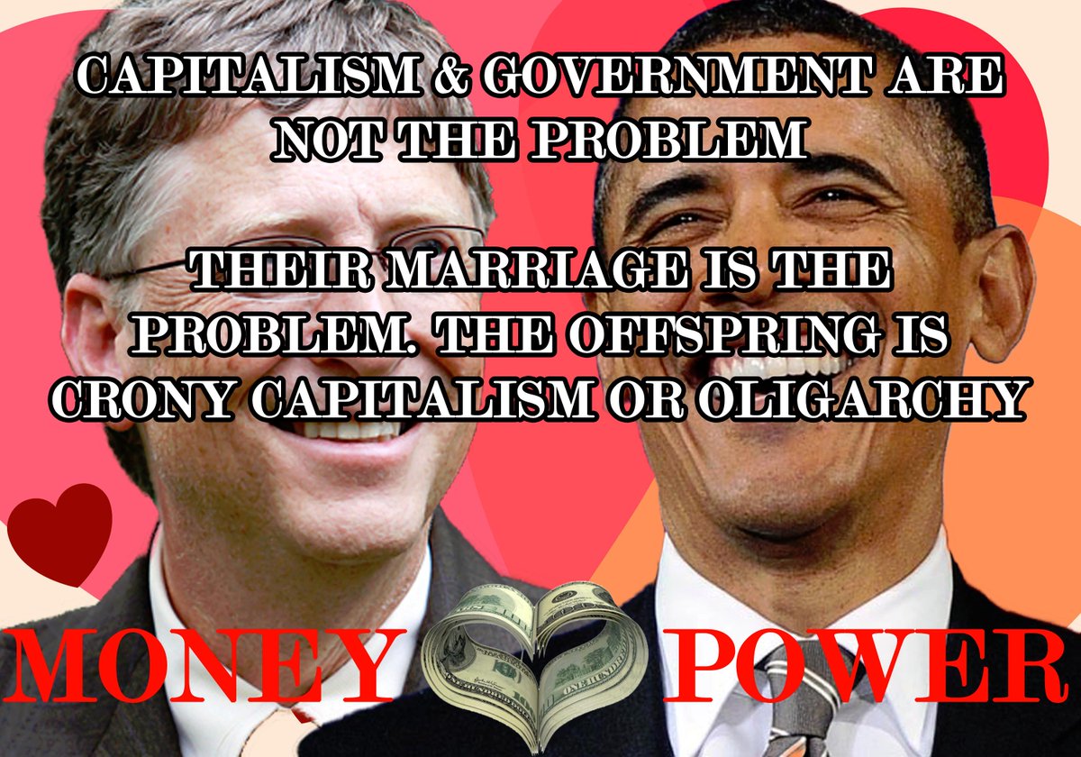 jameswkillen's tweet image. #CronyCapitalism #BigGovernment #TheRealProblem