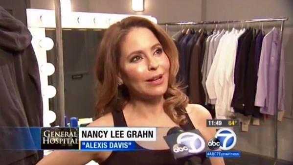 attaboyMorgan's tweet photo. Something tells me ABC7 News wants it to be a #Julexis baby. #GH http://t.co/lfOfgpQmIP