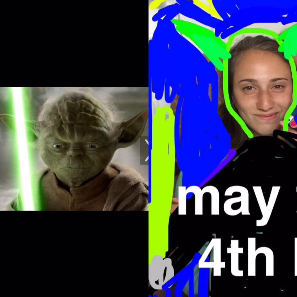 badluckliver's tweet photo. just a sibling pic with my long lost brother!! #theresemblanceisreal #starwarsislife #MayThe4thBeWithYou http://t.co/NDkHjc20Zy