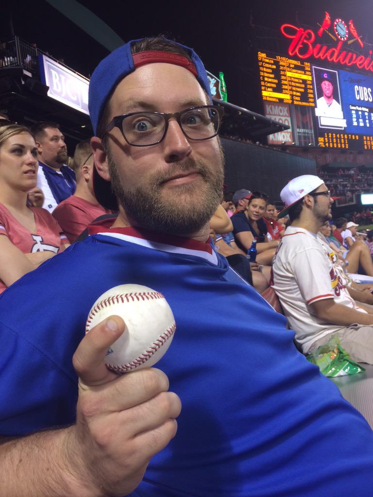 murphsbill27's tweet photo. @ARizzo44 @LenKasper @cubs tell Cogz we said thank you! #LeftField #SeeYouInMinnesota http://t.co/aTF5cyjRcF