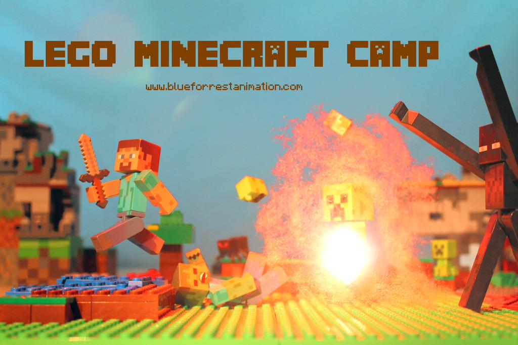 ChibiZua's tweet image. @BF_Animation #lego #Minecraft #StopMotion #animation #Fun #Summercamps