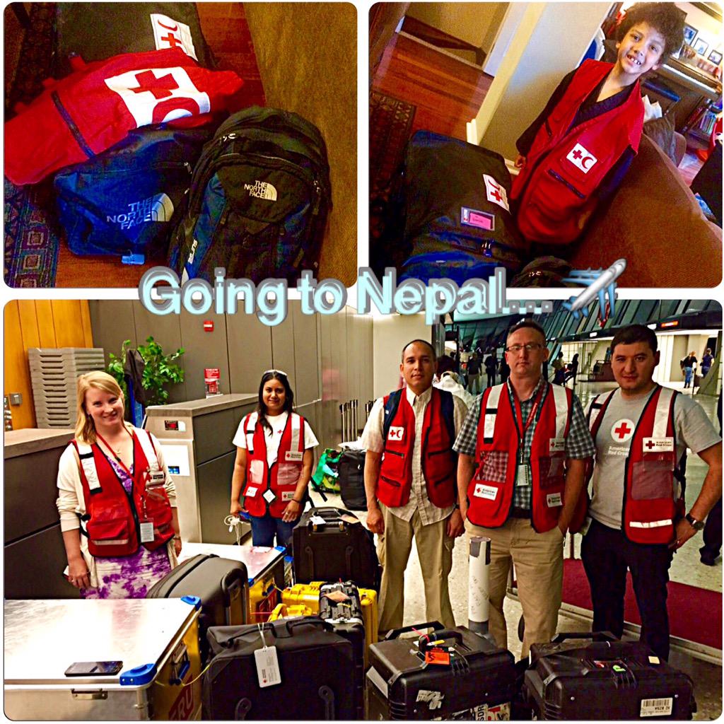 AnaPatty's tweet photo. Proud of Daddy ❤️ #goingtonepal #ARC #proudofdaddy #prayfornepal #earthquake http://t.co/hS5UKl1MxH