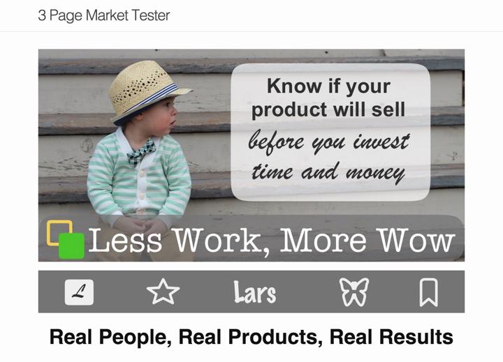 chrylarson's tweet image. How-to know if your online product will sell lessworkmorewow.com/2015/05/the-3-… #internetmarketing #entrepreneur #SmallBizForce