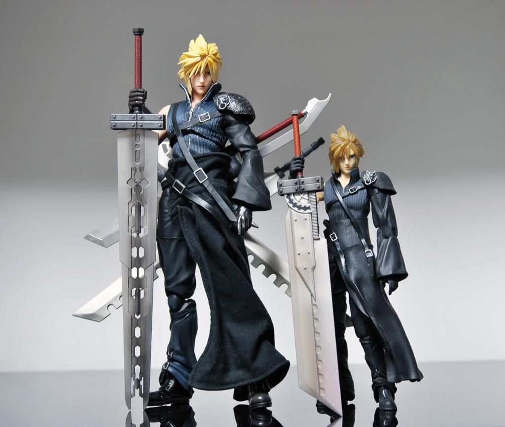 プレイアーツ改 Final Fantasy Advent Children クラウド ストライフ フェンリル Btp Ac Id