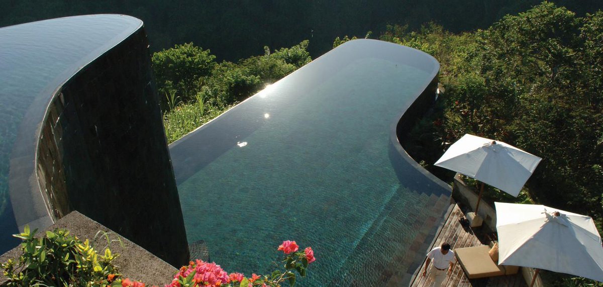 Kayriaglobal's tweet photo. Would you like to swim there? It's amazing!

#ubud #hanginggardens #bali #indonesia #kayria http://t.co/ihUr31vsFi
