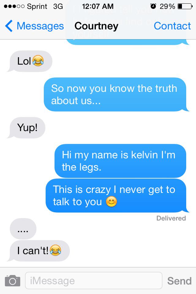RaymorenoRay's tweet photo. Weird conversations lol @cbenedict101 http://t.co/WuuDJ8p5CG