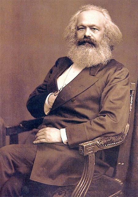 Karl Marx, born on this day in 1818.