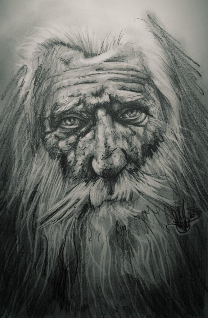 Azidoh's tweet photo. #portrait #pencil #art #doodles #homeless #beard #sad #LeeJeffries #unlucky #hobo #experience #Social http://t.co/IHmjyjIqHK