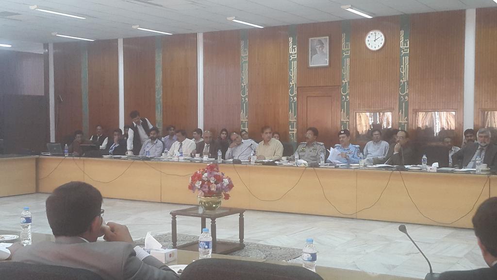 PlanComPakistan's tweet photo. Reps from police, PIMS, education dte, sanitation dept, CDA etc present to discuss #ICTReforms at PlanCom http://t.co/AFVBuN1lR9