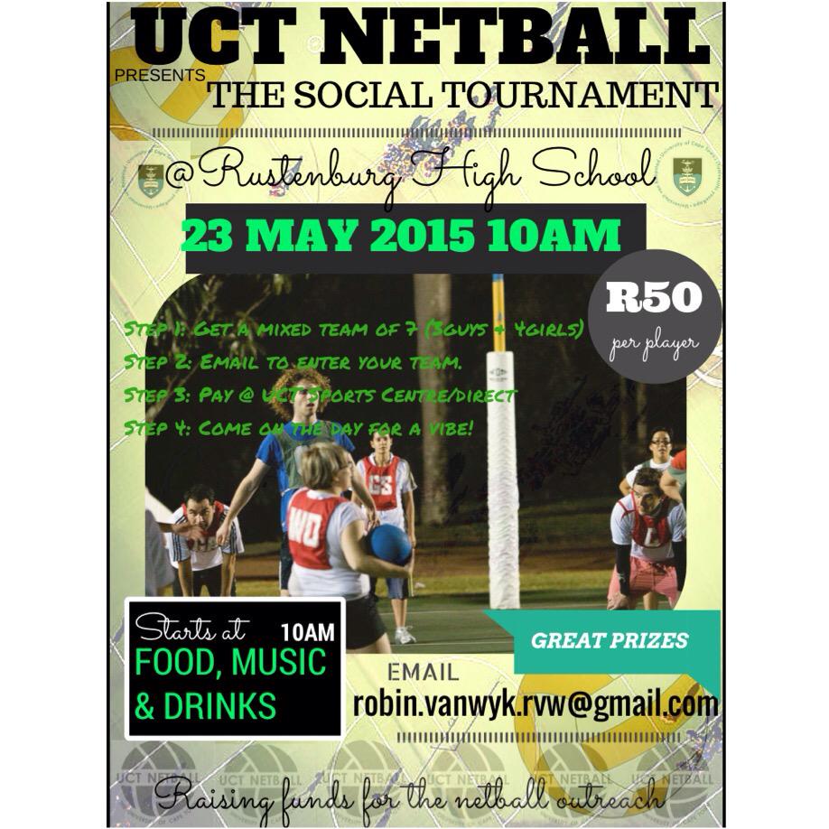 UCTNetball's tweet photo. http://t.co/15BSpD2ZfJ