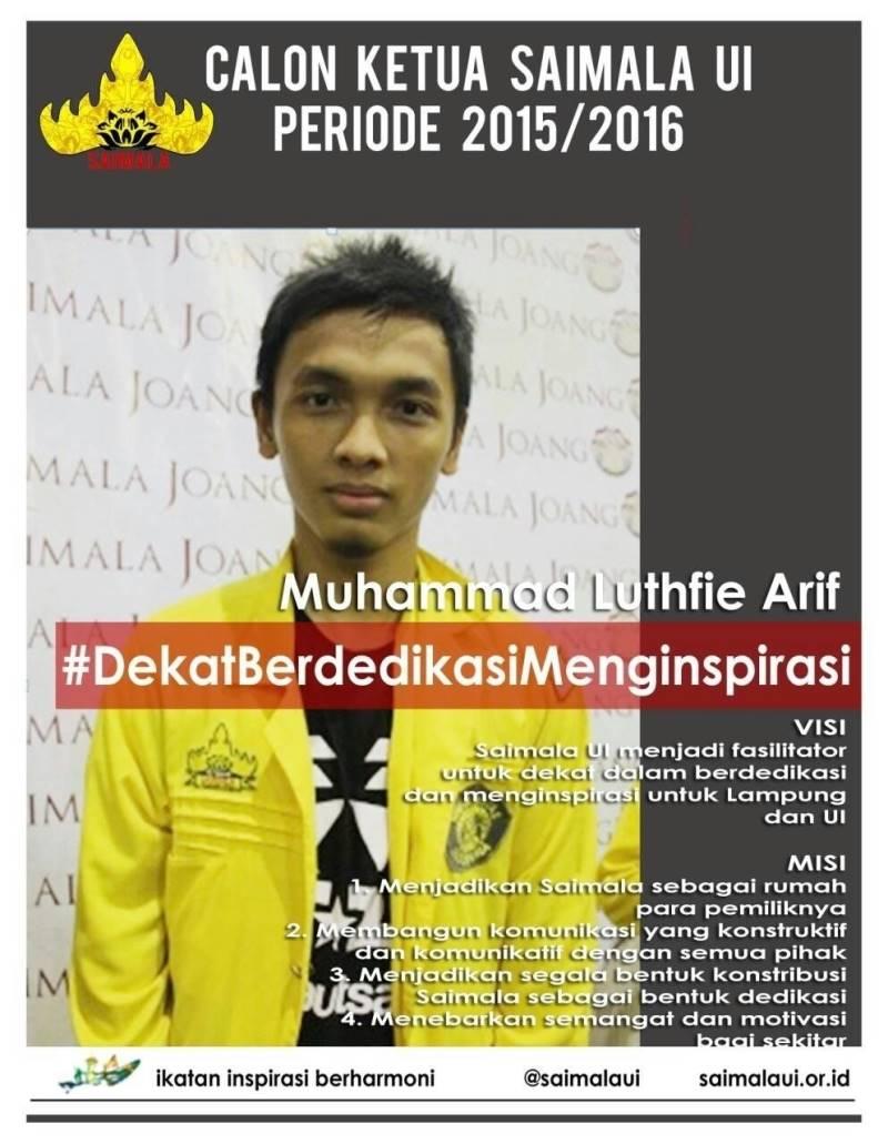 [ TAK KENAL MAKA TAK SAYANG ] Calon nomor urut 1 <a href="/elthf/">el</a>