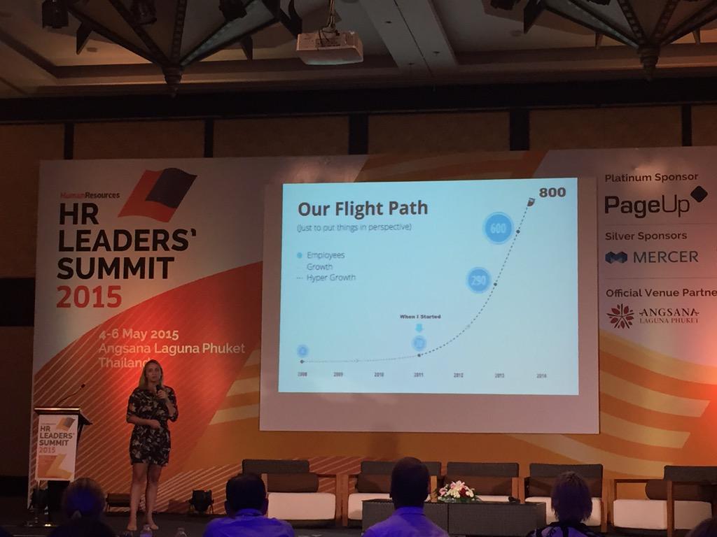 tekethica's tweet photo. Massive growth for @hootsuite #HRLS2015 - riding the wave of disruptive technologies in practice! http://t.co/pboMG0Wuyd