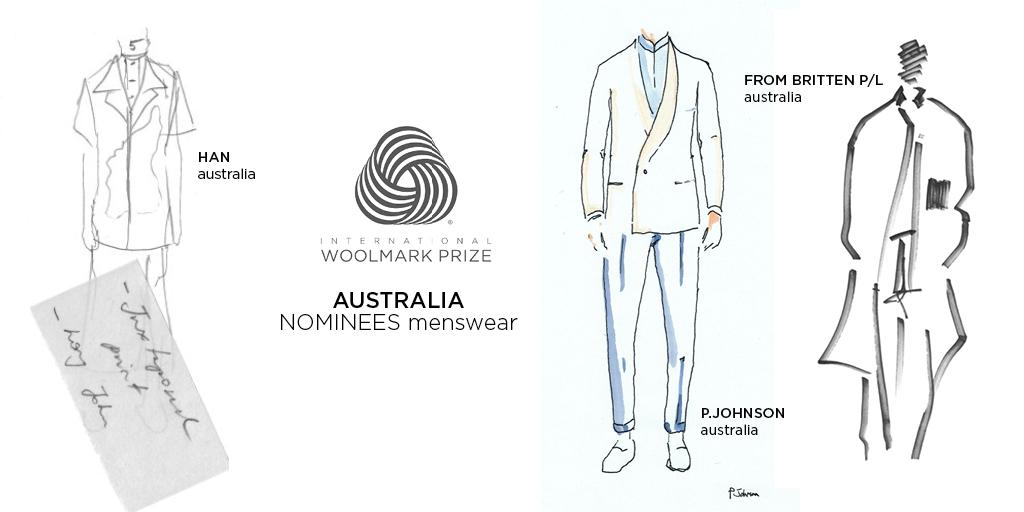 Woolmark's tweet photo. Round of applause for the 3 talented #menswear designers who will compete in the AUS finals of 15/16 #woolmarkprize http://t.co/9kwLLcDrbx