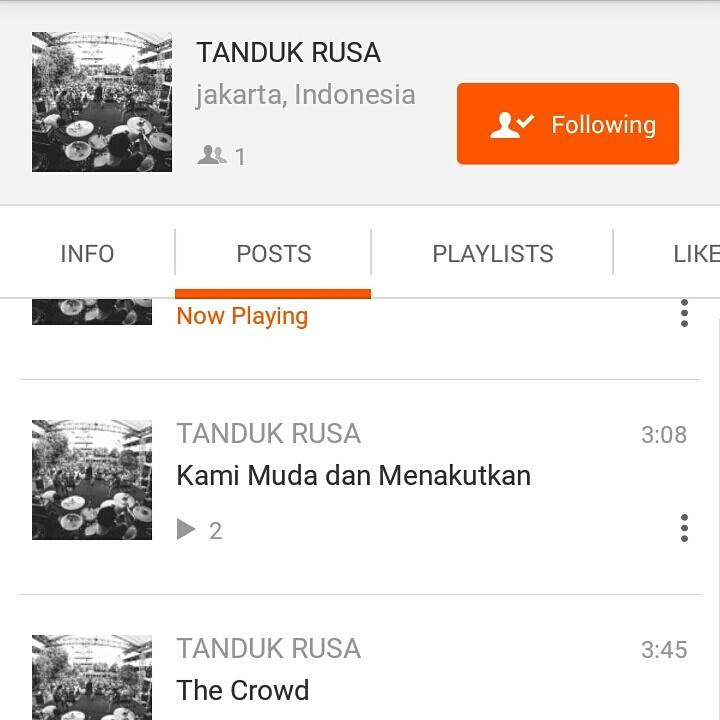 Gaes denger Album kita di soundcloud.com/Tandukrusa , bantu sebar. mksh
