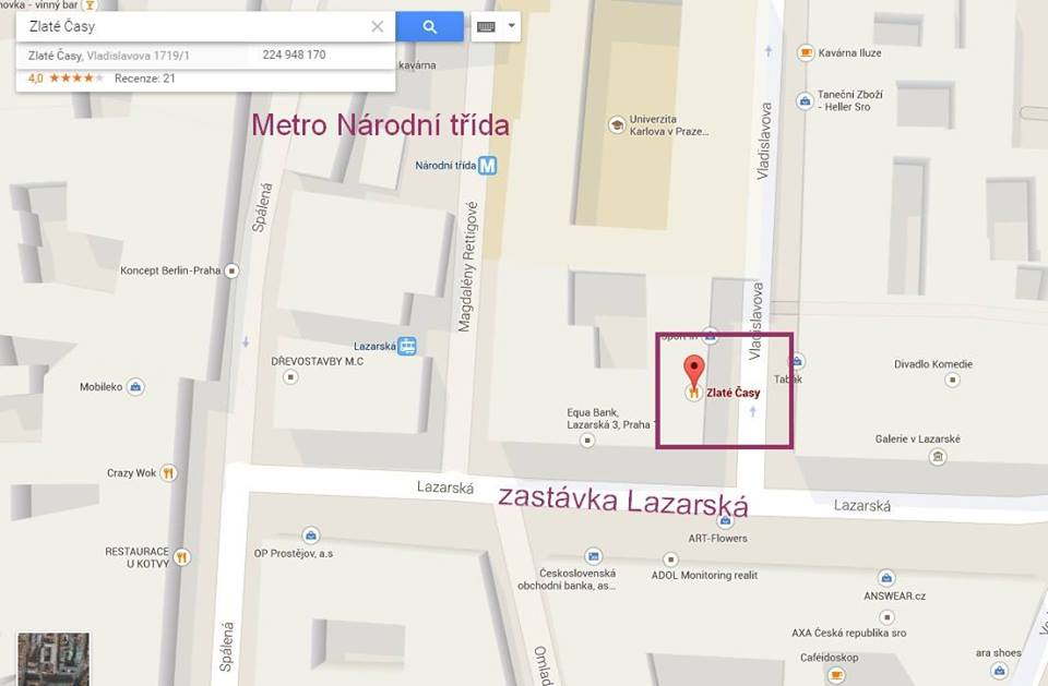 Vítězná party ve stylu 40.let již dnes od 20 h v klubu Zlaté časy. Těšíme se na Vás! :)