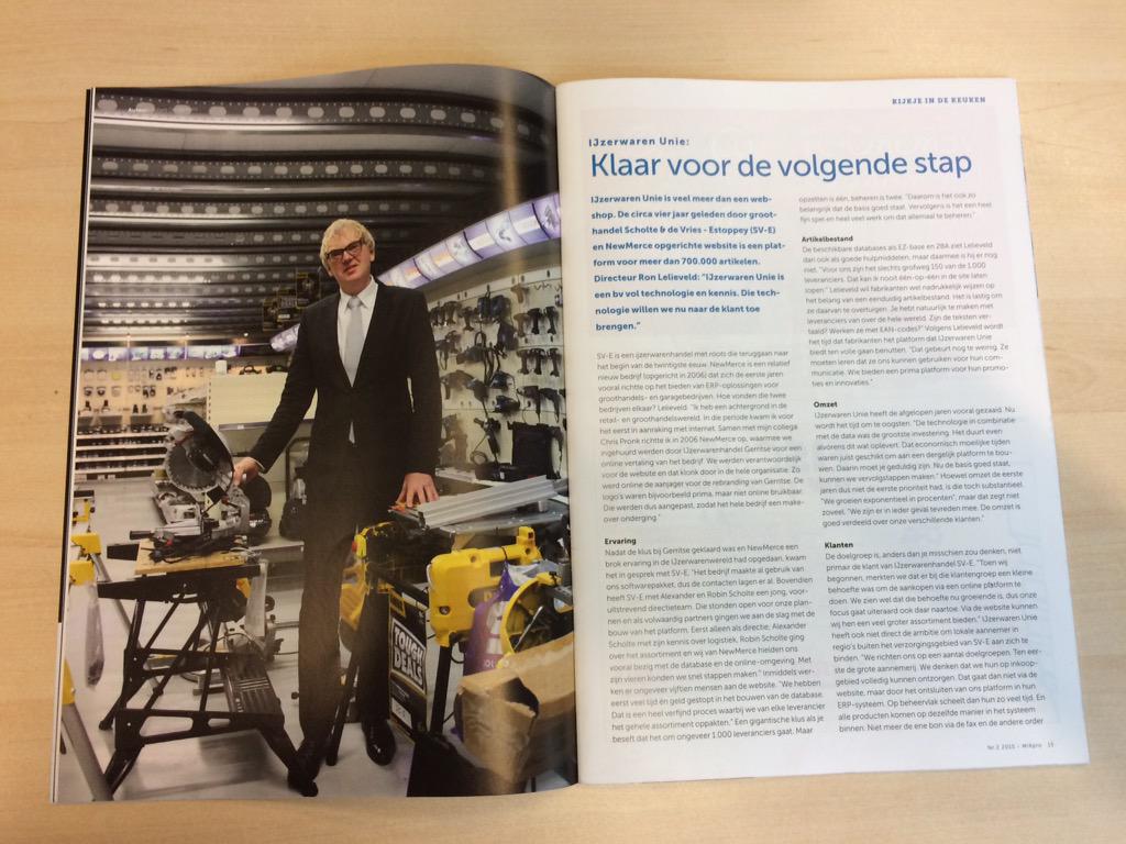 AMI_Bouwbeslag's tweet photo. Kijkje in de keuken @IJZERWARENUNIE @SVE_info in de nieuwste @vakbladmix #eigenwinkel http://t.co/JEmhRk1pie