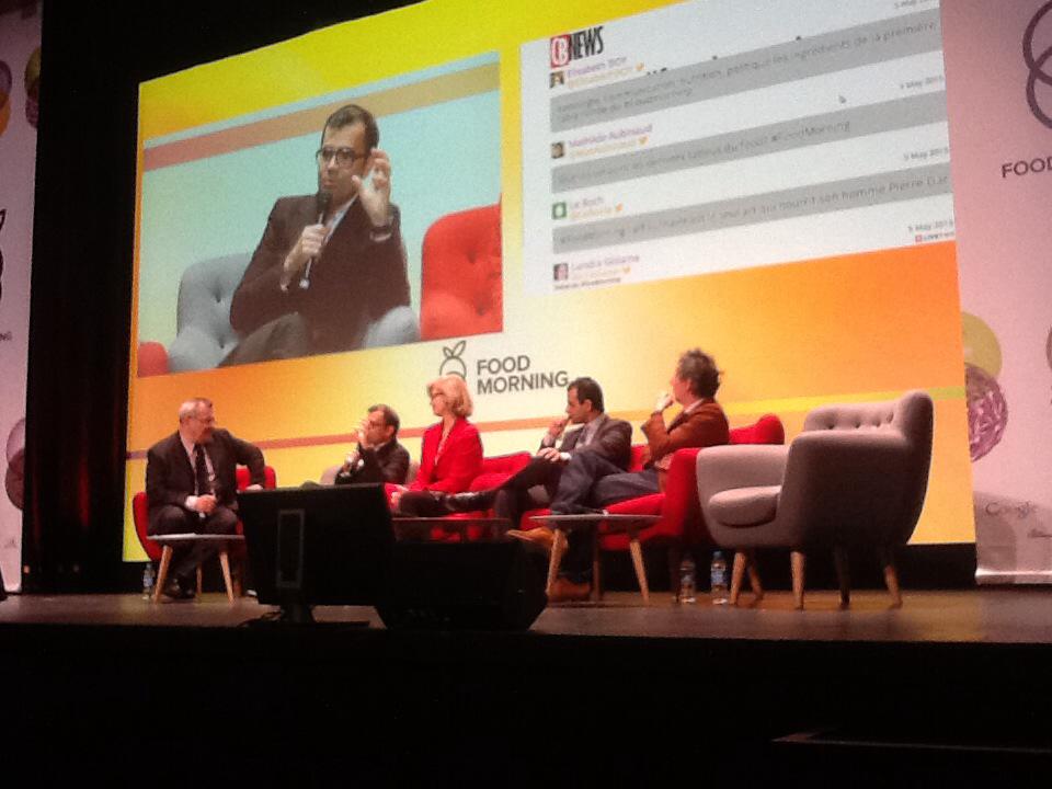 [Live-tweet #FoodMorning] "La cuisine est un acte relationnel total." .<a href="/stephanehugon/">Stephane Hugon</a> (docteur en sociologie)