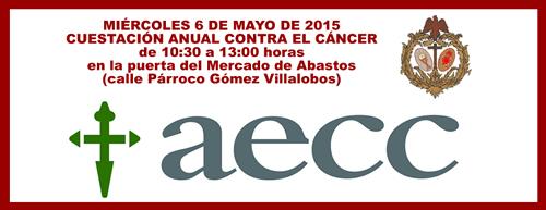 Mañana, miércoles día 6,cuestación anual de la Asociación Española contra el Cáncer. Colabora! wp.me/p37We2-1RJ