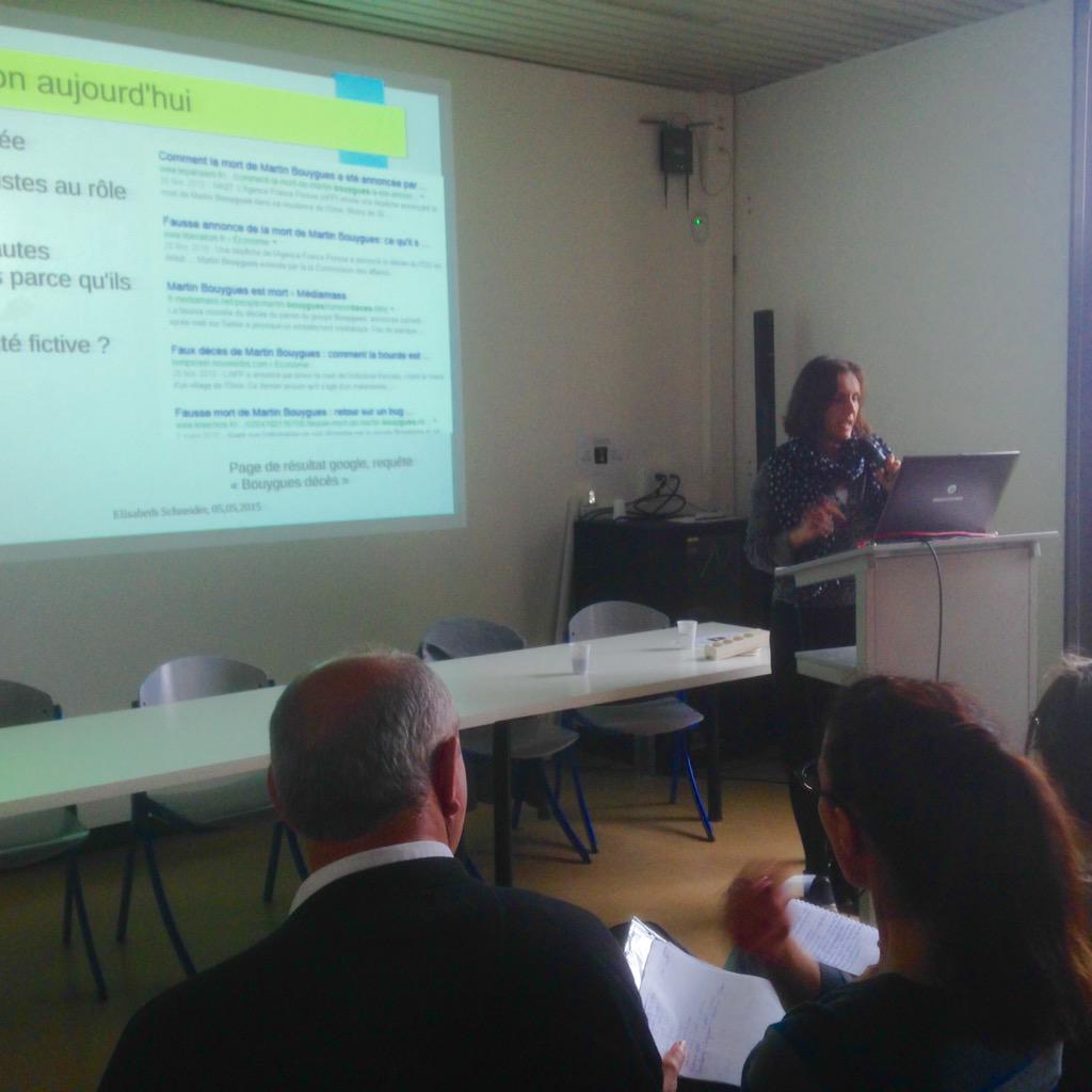 clemiversailles's tweet photo. #Intertice EMI en direct de la DANE de Versailles... Conférence d'@elisschneider @DANEVersailles http://t.co/kNroicPbdL