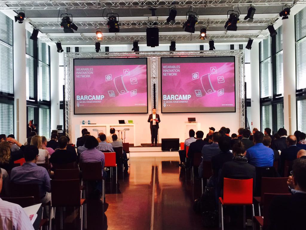 molutions's tweet photo. Let the show begin! 1st part of today: Wearables Barcamp #DTHackBar #hackathon http://t.co/AnusMlNzKo