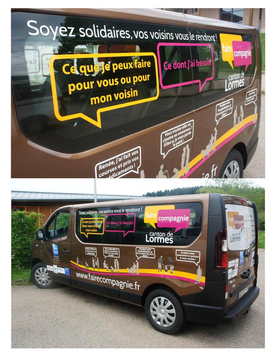 Le canton de Lormes a inauguré le bus <a href="/FaireCompagnie/">Faire Compagnie</a> jeudi. <a href="/fabienbazin/">fabien bazin</a> <a href="/lejdc_fr/">Le Journal du Centre</a> <a href="/radiomorvan/">Radiomorvan</a> <a href="/algretgeorges/">anne algret-georges</a>
