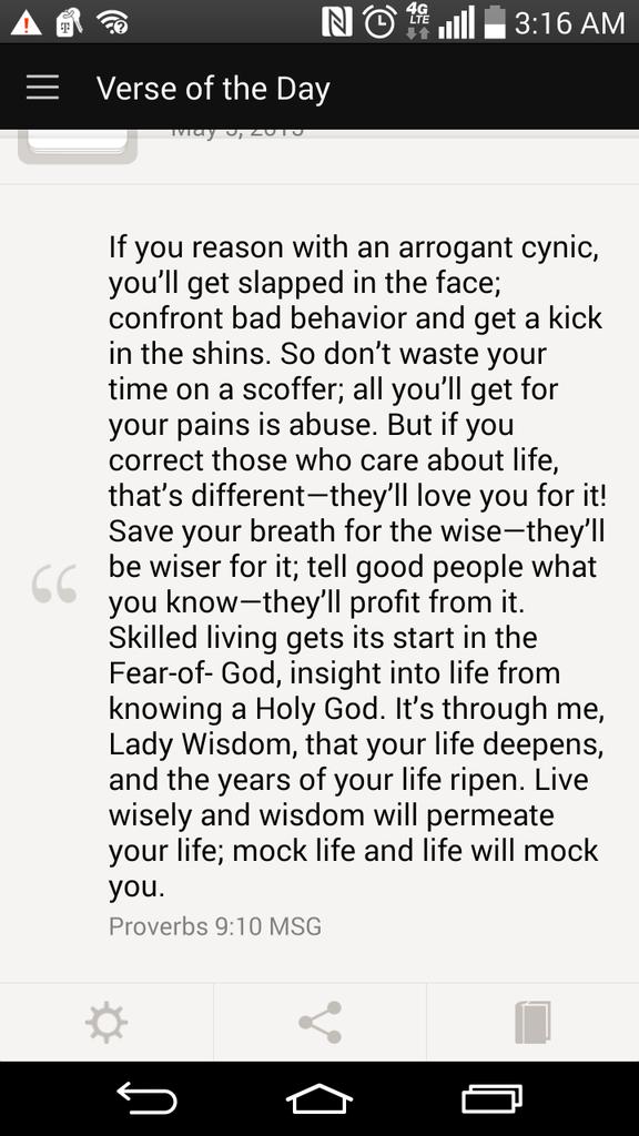 micadeemarie's tweet photo. Dont reason with an arrogant cynic, save your breath for the wise. Jesus already knew how people would be. #nothinnew http://t.co/GIemRavZxT