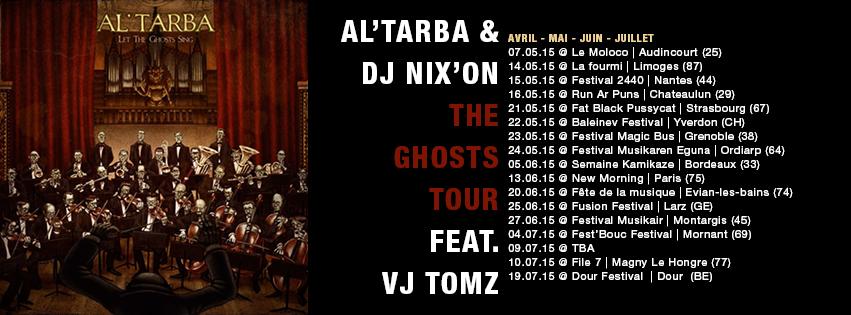 #TheGhostsTour - Party 4 / Mai-Juillet 2015.
w/ DJ NIX'ON &amp; VJ Tomz
----
<a href="/JarringEffects/">Jarring_Effects</a> @afxbooking <a href="/banzailab/">Banzaï Lab</a>