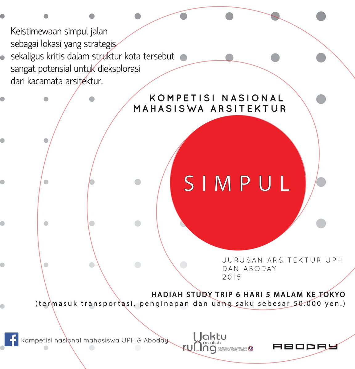 DesignExpo2014's tweet image. Kompetisi Nasional Mahasiswa Arsitektur oleh UPH dan Aboday kembali hadir. Selengkapnya di facebook.com/komparsUPHAbod…
