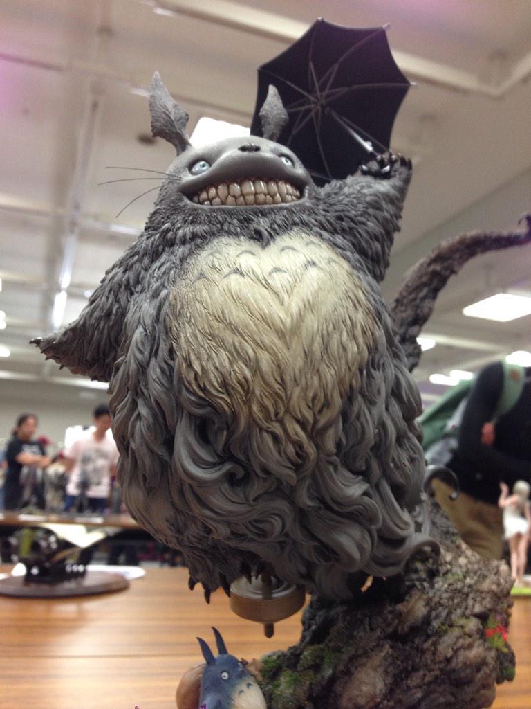 showbit1019's tweet photo. モデルコンテスト1位の作品「トトロ」。こんなかっこいいトトロ見たことないです´д` ; http://t.co/VoajlwjzKM