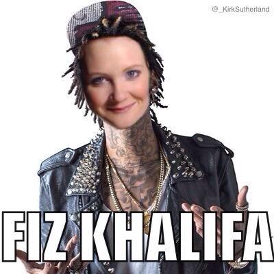 _KirkSutherland's tweet photo. Listening to a bit of Fiz Khalifa in the van today! http://t.co/ImedZXIHFX