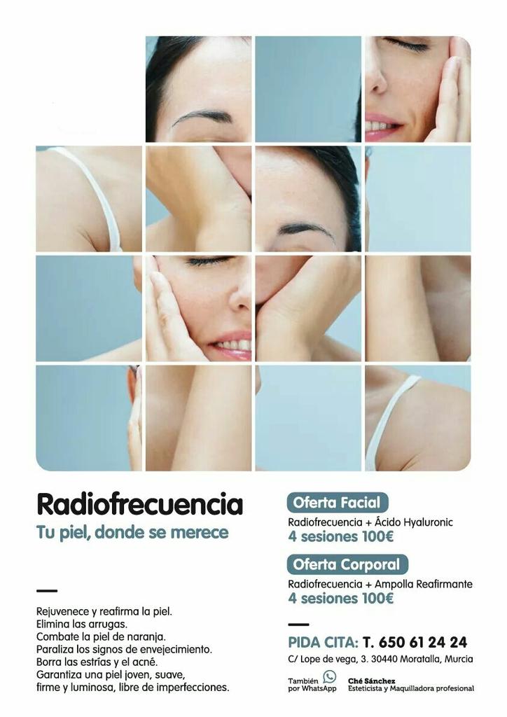 chesanchezimag1's tweet photo. Jornadas Puertas abiertas en MURCIA el próximo Martes 12 de MAYO! Reserva plaza y prueba la Radiofrecuencia GRATIS! http://t.co/yQgNvzAocQ