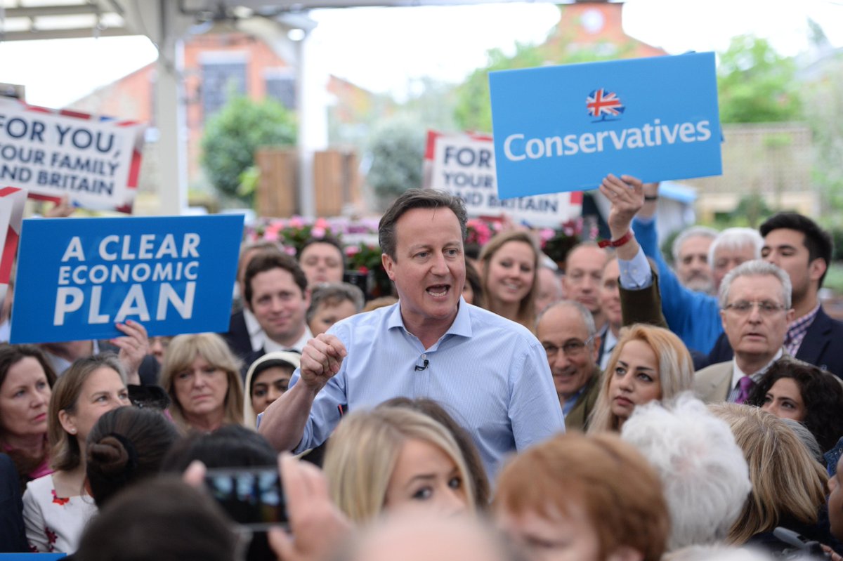 David_Cameron's tweet image. Supporting our candidate @tania_mathias at a rally in Twickenham. 23 more seats and we can avoid Miliband/SNP chaos.