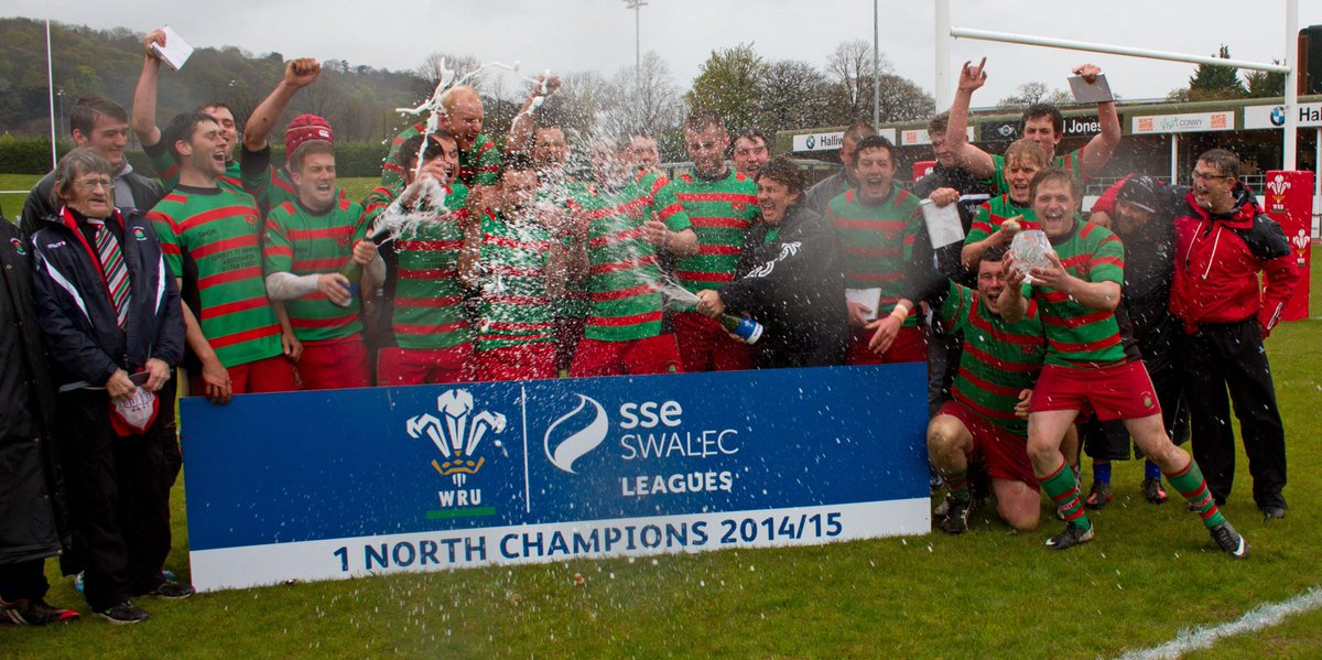 WelshRugbyUnion's tweet photo. Congratulations to @RygbiPwllheli who are this year’s SSE @SWALEC Leagues 1 North Champions http://t.co/zhLSQFH5YS