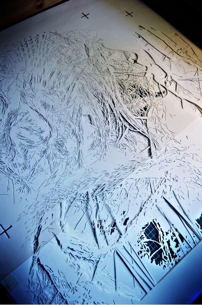 Cutting stencils is a process that can be very simple, or very complex.