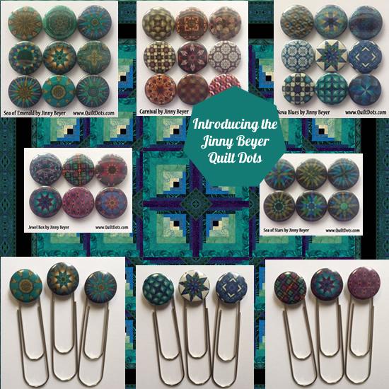 New @JinnyBeyer <a href="/QuiltDots/">Quilt Dots</a>!  Win a Set of Your Own Jinny Beyer Interchangeable Magnetic Jewels zappydots.com/quiltdotsblog/…